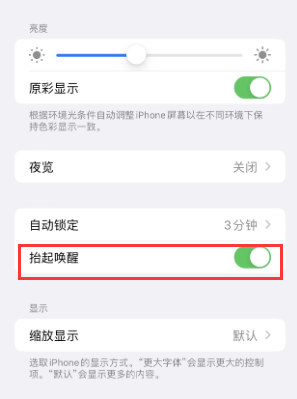 茌平苹果授权维修站分享iPhone轻点无法唤醒怎么办