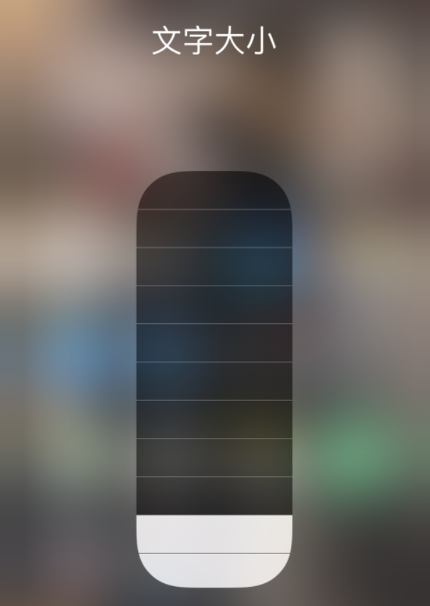 茌平苹果手机维修分享小技巧：在 iPhone 控制中心快速调节字体大小 