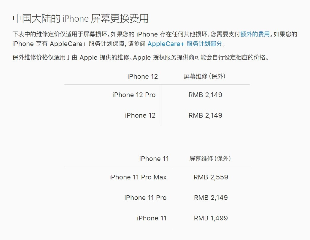茌平苹果手机维修分享iPhone 12/12 Pro 更换屏幕多少钱 